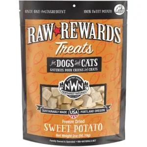 Raw Rewards Sweet Potato Freeze Dried Dog & Cat Treats