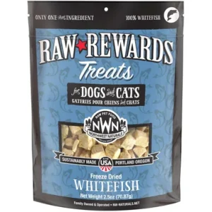 Raw Rewards Whitefish Freeze Dried Dog & Cat Treats