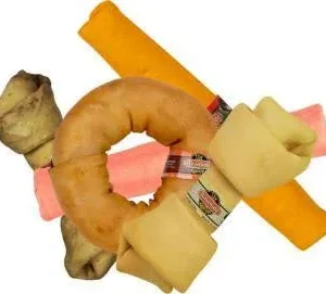 Rawhide Express 3 lb. Assorted Flavors Value Pack Of Rawhide {L-1}105271