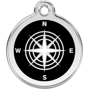 Red Dingo Compass Pet ID Dog Tags