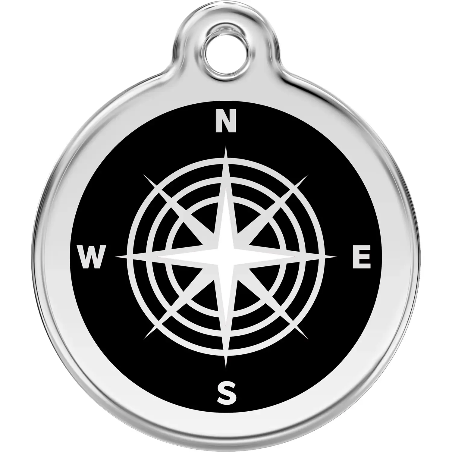Red Dingo Compass Pet ID Dog Tags