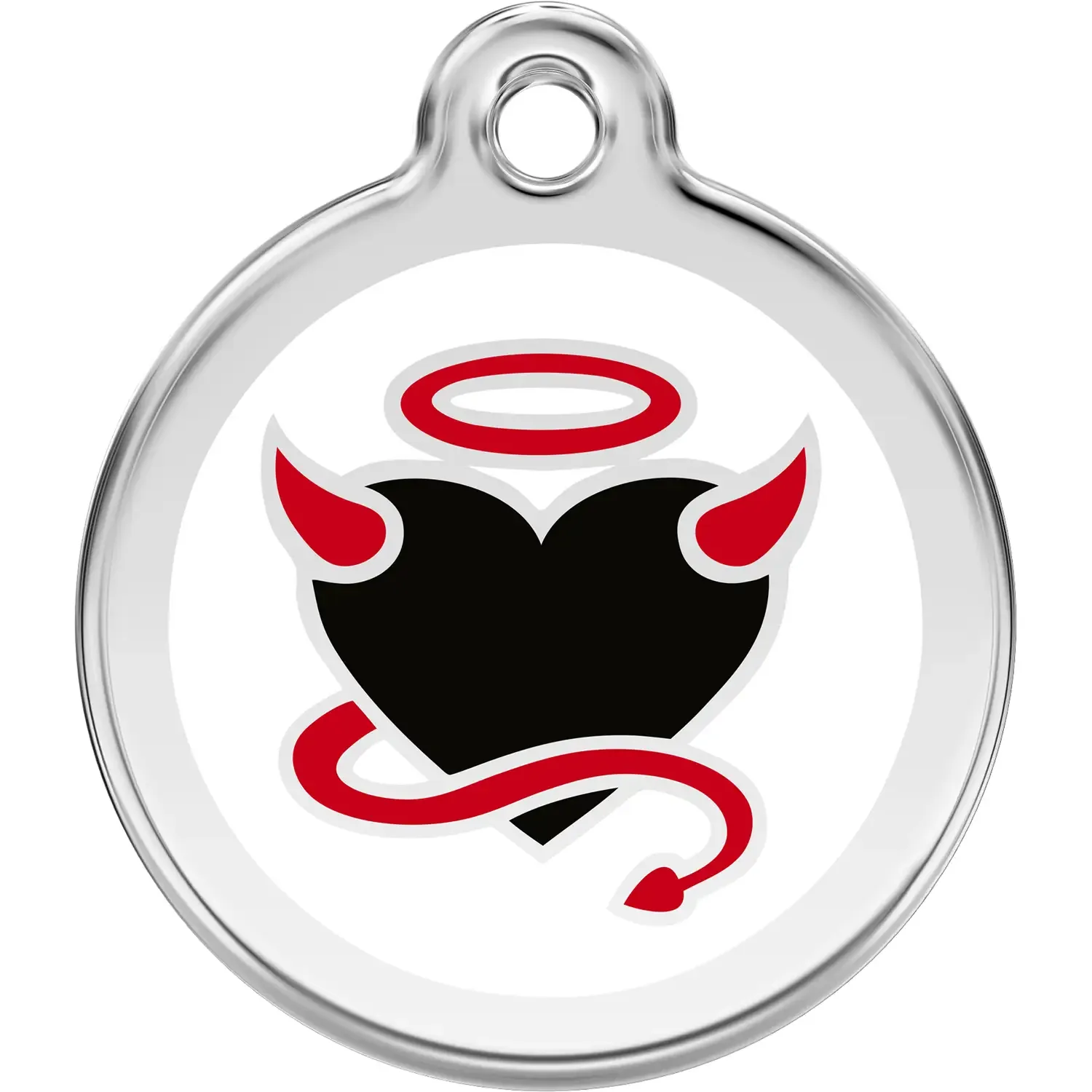 Red Dingo Devil Pet ID Dog Tags