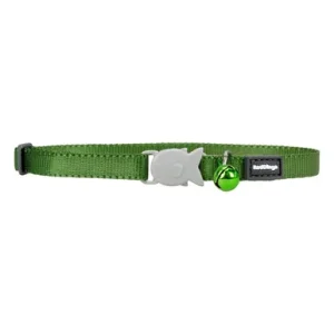 Red Dingo Green Breakaway Safety Kitten Collar