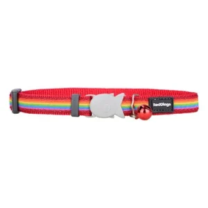 Red Dingo Red Rainbow Breakaway Cat Collar