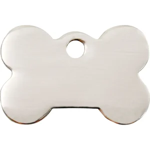 Red Dingo Stainless Steel Bone Pet ID Dog Tags