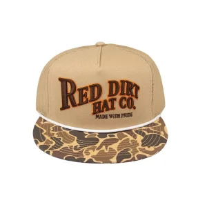 Red Dirt Hat Company Khaki Camo Old Skool II Cap
