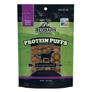RedBarn Dog Protein Puffs PB