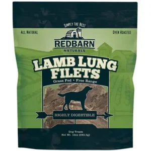 Redbarn Lamb Lung Filets Dog Treats