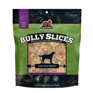 Redbarn Peanut Butter Flavored Bully Slices Dog Chew