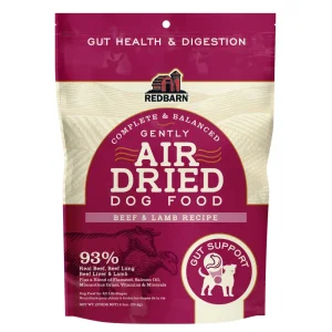 Redbarn Pet Products Air Dried Gut Support Dry Dog Food Beef & Lamb 12ea/2.5 oz