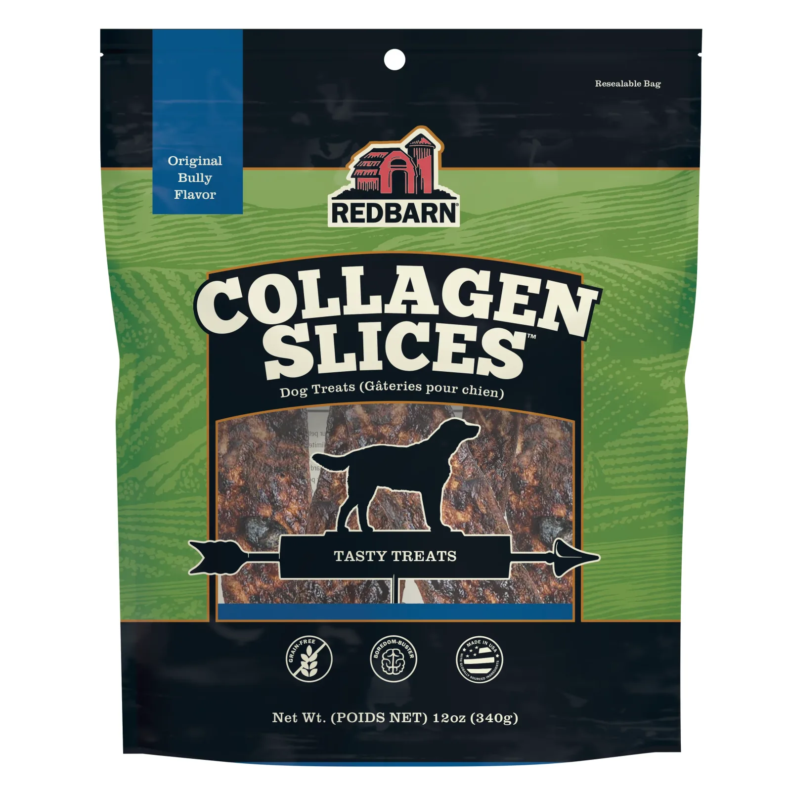 Redbarn Pet Products Collagen Slices Dog Treat 12 oz