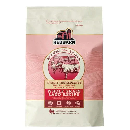 Redbarn Pet Products Whole Grain Land Recipe Dog Food 4 lb - Image 2