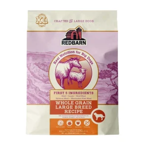 Redbarn Pet Products Whole Grain Large Breed Dry Dog Food Beef & Lamb 28 lb