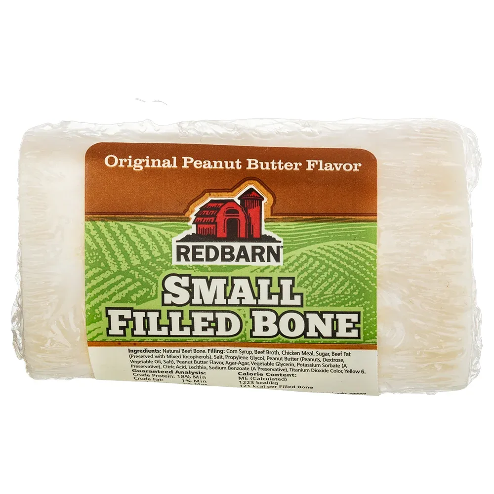 Redbarn Small Peanut Butter Filled Bone Dog