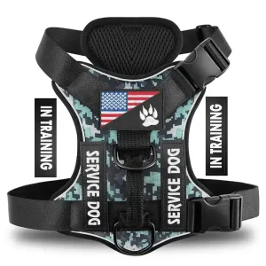 Reflective Dog Harness — Adjustable, Breathable, 6 Colors