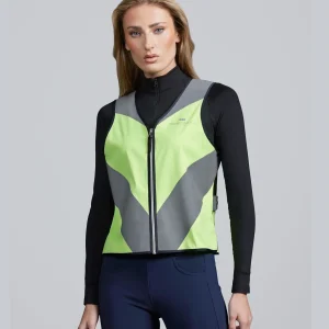 Reflective Gilet Yellow/Silver