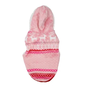 REINDEER FAIRISLE HOODIE