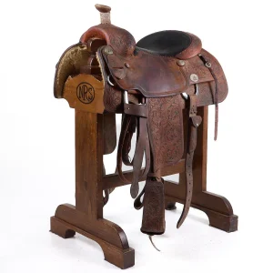 Reinsman Used 15in Floral Tooled Calf Roper