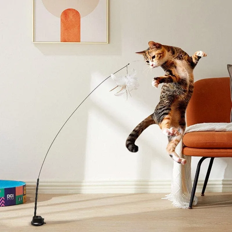 Replacement Wire + Base (for Interactive Bird Simulation Cat Toy) - Image 2
