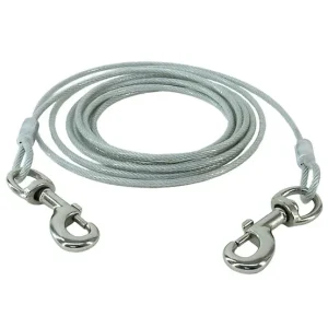 Retriever Dog Tie Out Cable, 20 ft., Up to 150 lb. Capacity