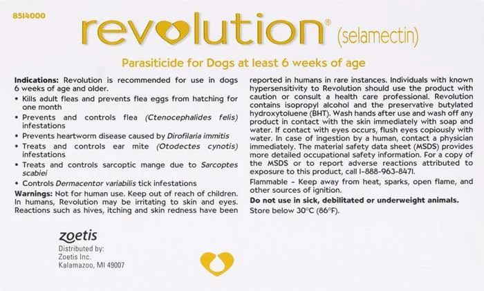 Revolution For Dogs 10-20lbs (5-10kg) - 12 Pack - Image 2