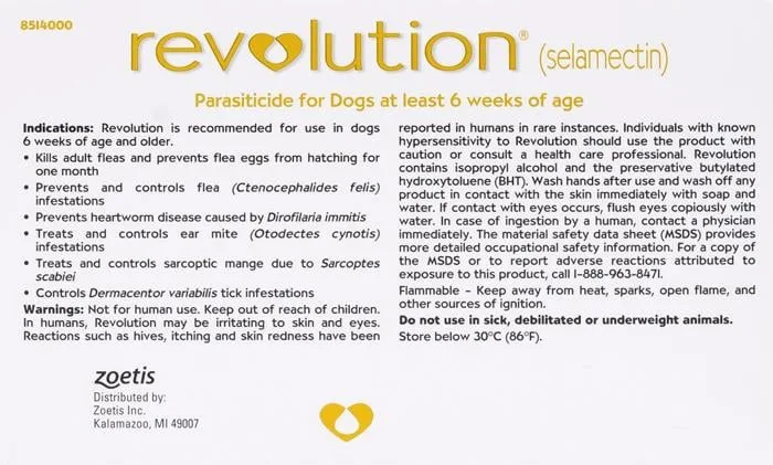 Revolution For Dogs 10-20lbs (5-10kg) - 6 Pack - Image 2
