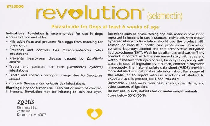 Revolution For Dogs 5-10lbs (2.6-5kg) - 3 Pack - Image 2