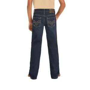 Rock & Roll Denim Boy's Raised Embroidered Pocket Jean
