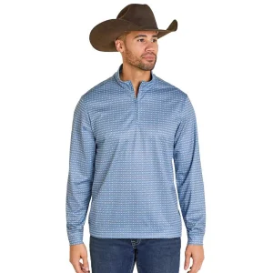 Rock & Roll Denim Men's Navy 1/4 Zip Pullover