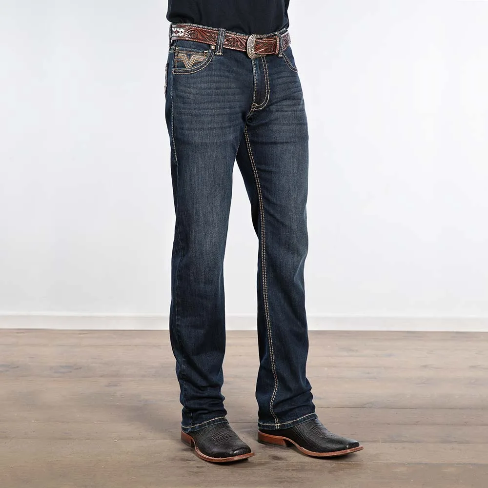 Rock & Roll Denim Revolved Two Toned Reflex Jeans - Image 2