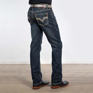 Rock & Roll Denim Revolved Two Toned Reflex Jeans