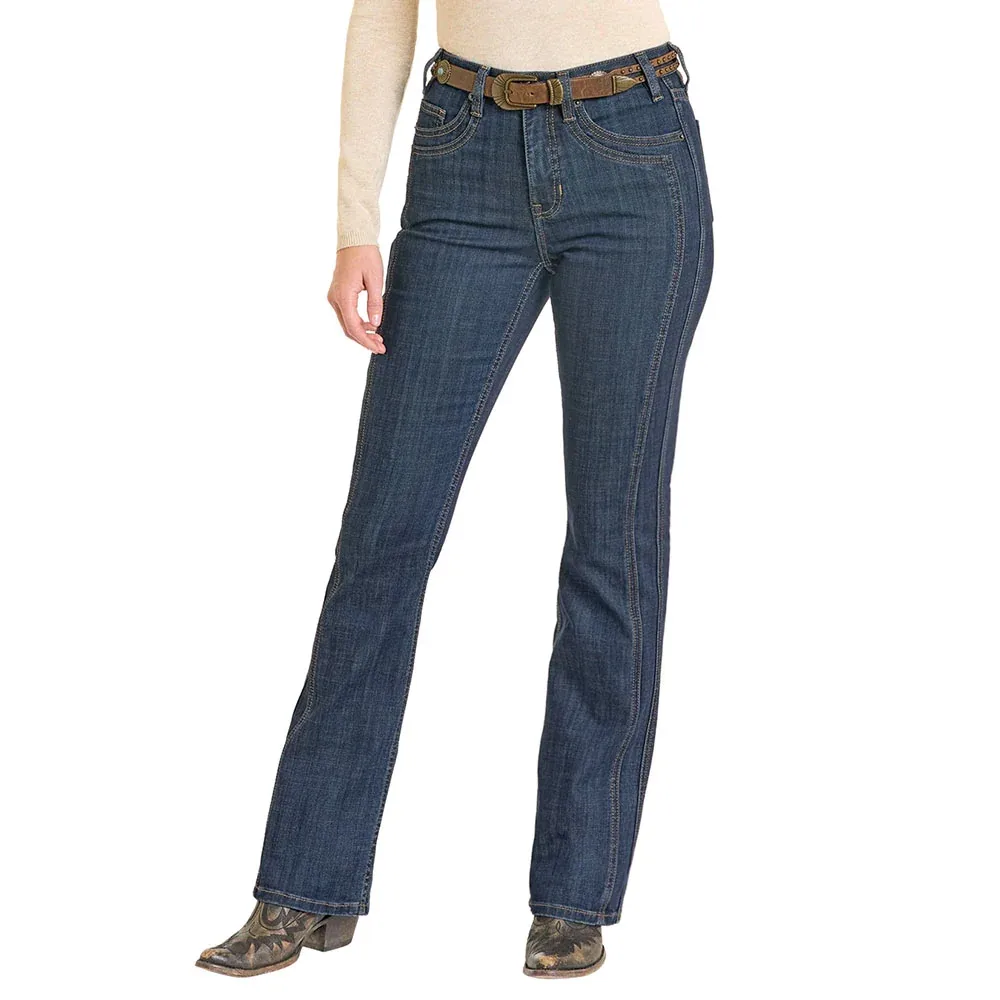 Rock & Roll Denim Women's Front Detail High Rise Jean - Image 2