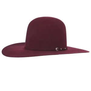 Rodeo King 7X Merlot 4 1/4in Brim
