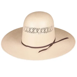 Rodeo King Drifter Taupe 4 1/4in Brim Open Crown Straw Hat