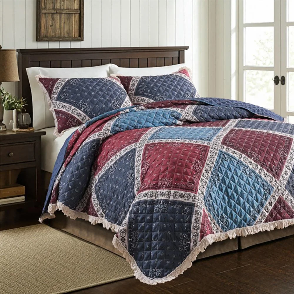 Rod's True Western Bandana Ruffle Comforter Set
