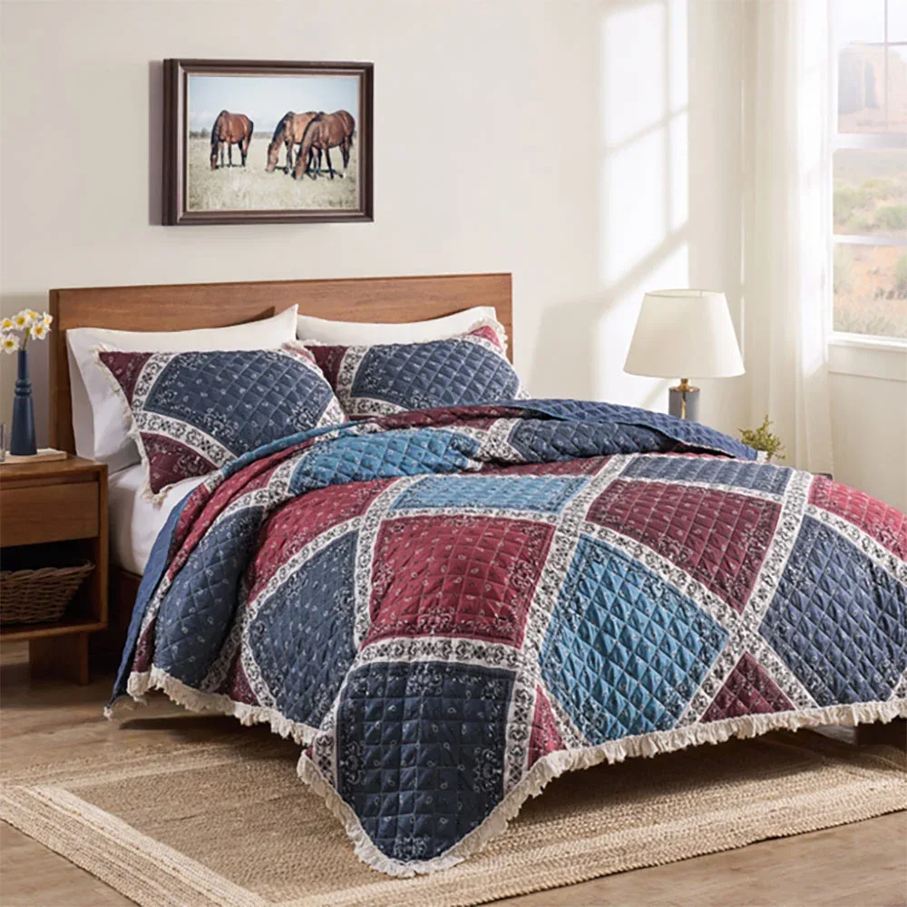 Rod's True Western Bandana Ruffle Comforter Set - Image 2