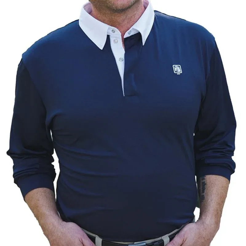 Romfh Mens LS Polo - Image 2