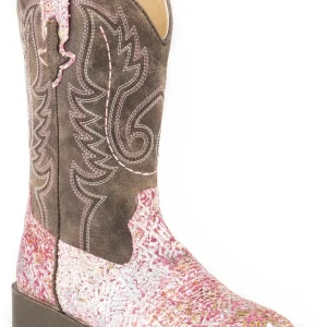 Roper Childs Glitter Aztec Boots