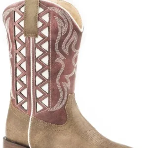 Roper Kids Askook Square Toe Fashion Boots