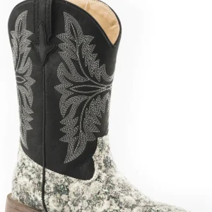 Roper Kids Claire Square Toe Fashion Boots