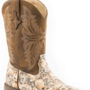 Roper Kids Claire Square Toe Fashion Boots