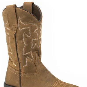 Roper Kids Crazy Horse Square Toe Boots