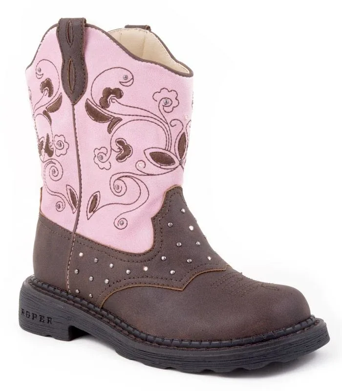 Roper Kids Dazzle Lights Western Boot