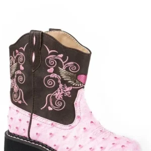 Roper Kids Wing Heart Cowgirl Boots