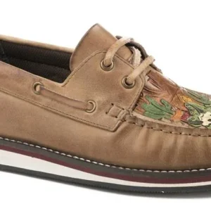 Roper Ladies Bertha Burnished Leather Mocs
