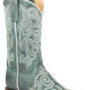 Roper Ladies Blair Square Toe 11" Shaft Leather Boots