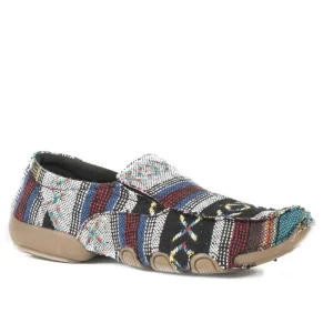 Roper Ladies Casual Southwest Driving Moc