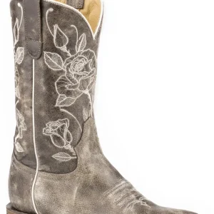 Roper Ladies Desert Rose Square Toe 11" Shaft Leather Boots