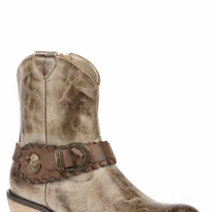 Roper Ladies Mae Shorty Leather Boots