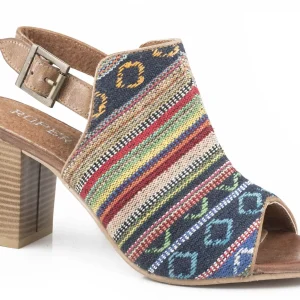Roper Ladies Mika Open Toe Mule with Back Strap